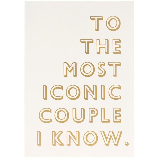 M&amp;amp;S To The Most Iconic Couple I Know Card