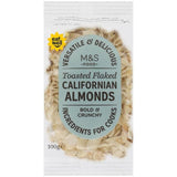 M&amp;amp;S Toasted Flaked Californian Almonds   100g