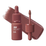Teinte à lèvres Peripera Ink The Velvet n° 44 Châtaigne Nude 4 g