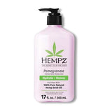 Huile de graines de chanvre à la grenade Hempz, soin hydratant corporel aux plantes 500 ml