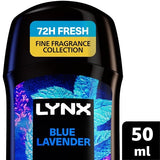 Déodorant stick parfumé Lynx Blue Lavande 72H 50 ml