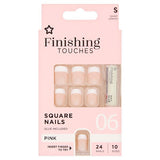 Faux ongles Superdrug Finishing Touches courts roses