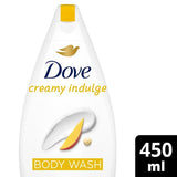 Dove Creamy Indulge Body Wash 450ml