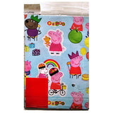 Ensemble de papier cadeau d'anniversaire Peppa Pig