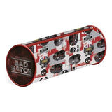 Design : Casque avec logo. Fermeture : Fermeture éclair. Forme cylindrique. Produit sous licence officielle. Compartiments : 1 compartiment principal.