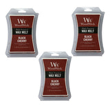 Fondant parfumé Woodwick Cerise Noire 85 g - Lot de 3