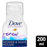 Mousse de douche Dove Renew Douche et Rasage 200 ml