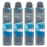 Dove Men+ Clean Comfort, lot d'aérosols anti-transpirants