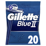 Rasoirs jetables Gillette Blue II pour hommes x20
