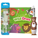 Coffret cadeau de brosses à dents pour enfants Brush Baby WildOnes™ Ours