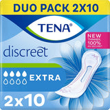 Protections TENA Discreet Extra pour incontinence, paquet de 20