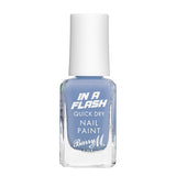Vernis à ongles à séchage rapide Barry M In A Flash - Bleu vif