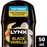 Déodorant stick parfumé Lynx Black Vanilla 72H 50 ml