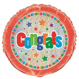 Ballon en aluminium unique en forme d'étoiles pour féliciter une fête