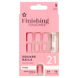 Touches finales Ongles rose pâle