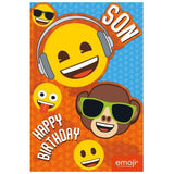 Carte d'anniversaire Emoji pour fils