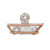 Carte Kevin Milner Trois Chèvres Campagne