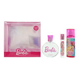 Barbie Gift Set 50ml EDP + 10ml Roll-On Perfume + 100ml Body