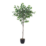 Livingandhome Artificial Ficus Tree Decorative Plant 150cm