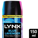 Lynx Fine Fragrance Déodorant Corporel Premium Lavande Bleue 150ml
