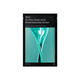 Masque en feuille Abib Gummy avec autocollant en madécassoside