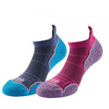 1000 Mile Womens Run Ankle Socks (Pack of 2) (3-5)