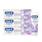 Oral-B 3DW Luxe 3 Month Toothpaste Bundle – Perfection 75ml