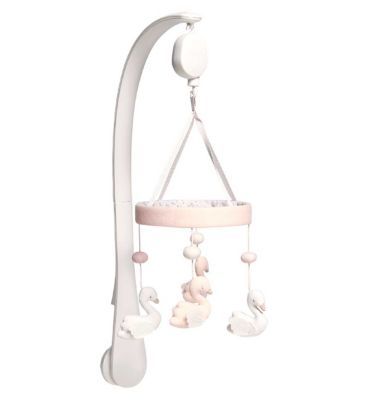 Mamas &amp;amp; Papas cot mobile welcome to the world floral
