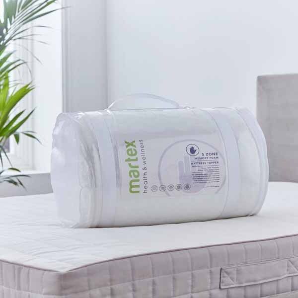 Martex Health &amp;amp; Wellness Memory Foam Topper Super King