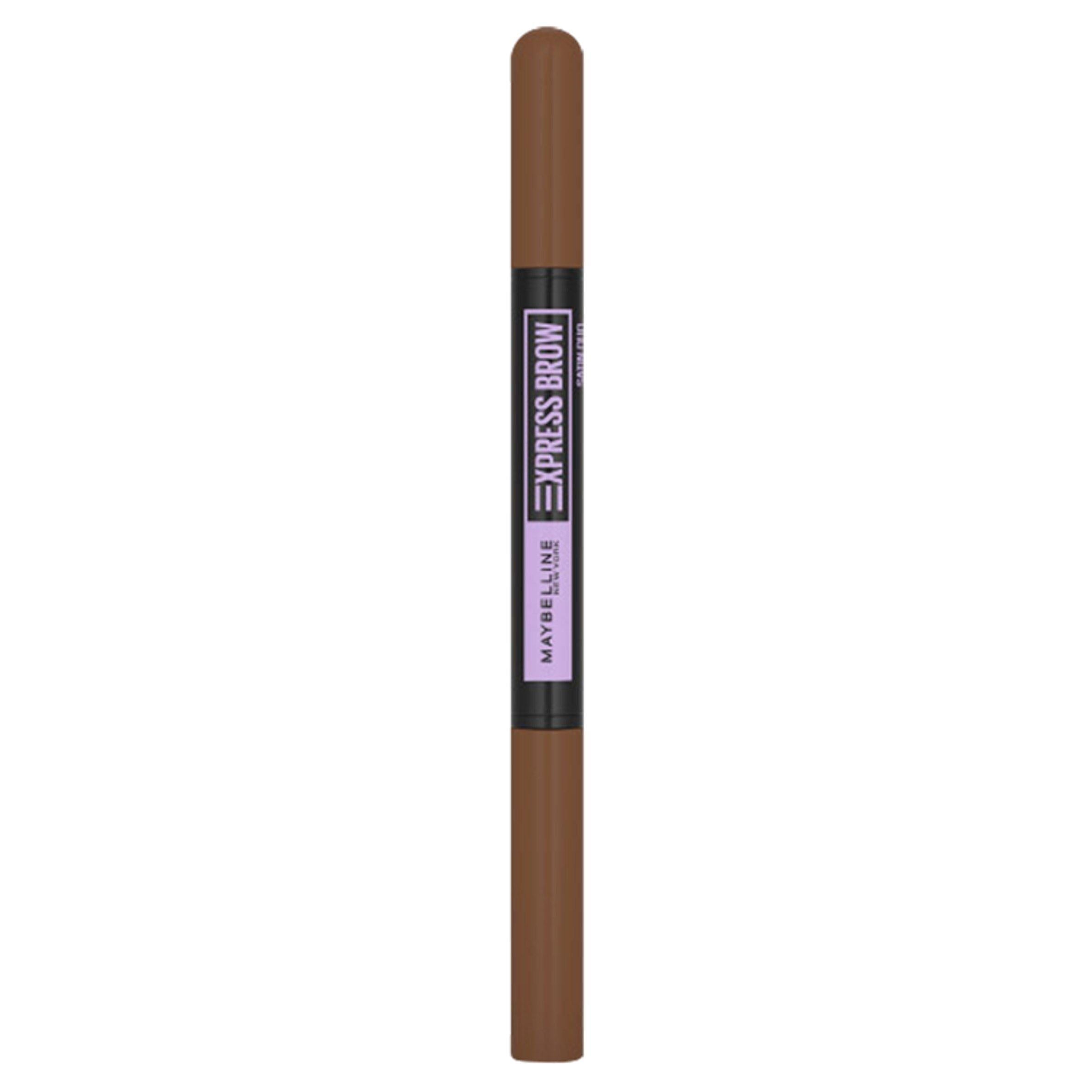Maybelline Express Brow 2-In-1 Pencil Pen &amp;amp; Filling Powder Medium Brown