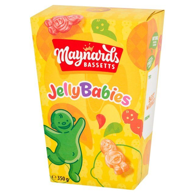 Maynards Bassetts Jelly Babies Carton   350g
