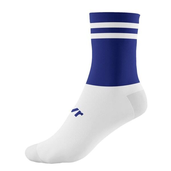 McKeever Adult Pro Bar Mid Calf Socks (7-11) Royal Blue/White / 1EA