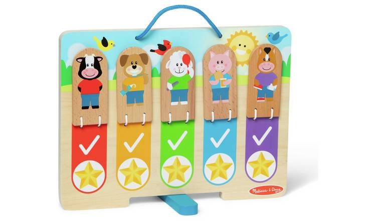 Melissa &amp;amp; Doug Daily Routines Chart In Display