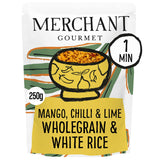 Merchant Gourmet Mango Chilli Lime Wholegrain &amp;amp; White Microwave Rice 250g