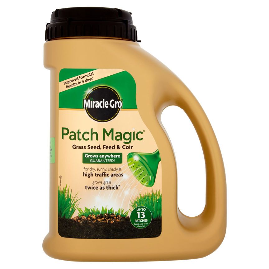Miracle-Gro Patch Magic Jug Grass Seed, Feed &amp;amp; Coir