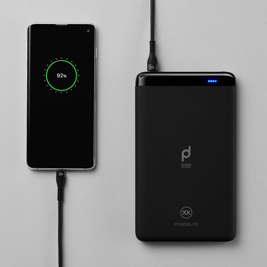 Mixx Ultra Durable Cable USB Type C to USB Type C Black &amp;ndash; 1.2m