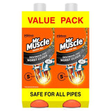 Mr Muscle Power Gel Drain &amp;amp; Sink Unblocker Twin Pack   2 x 1L