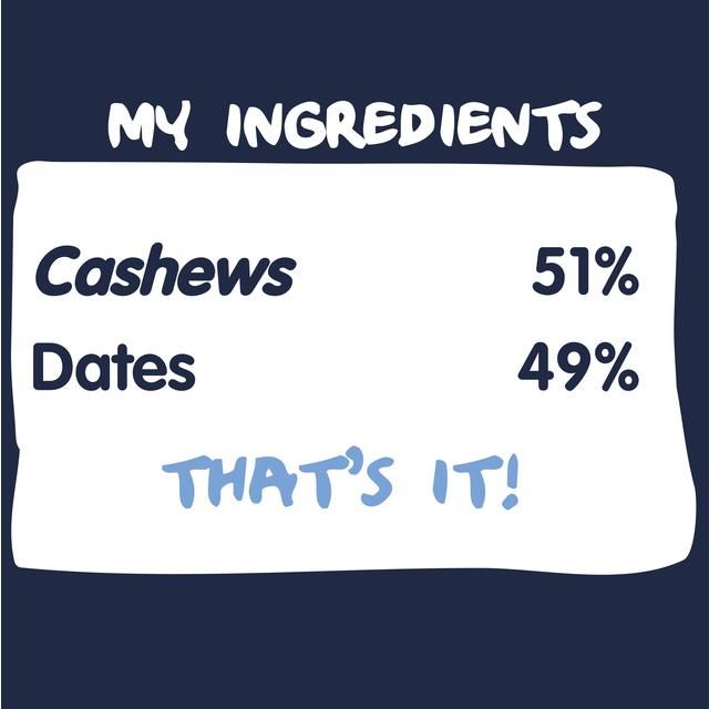 nakd. Cashew Cookie Fruit &amp;amp; Nut Bars Multipack   4 x 35g