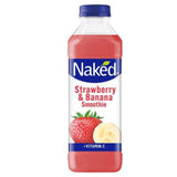 Naked Strawberry &amp;amp; Banana Smoothie   750ml