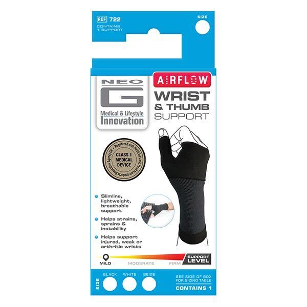 Neo G Airflow Wrist &amp;amp; Thumb Support - Medium