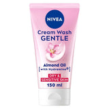 NIVEA Gentle Face Cleansing Cream Wash for Dry &amp;amp; Sensitive Skin, 150ml