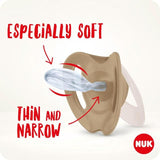 NUK Star Soother 6-18m Red &amp;amp; Yellow 2 Pack   2 per pack