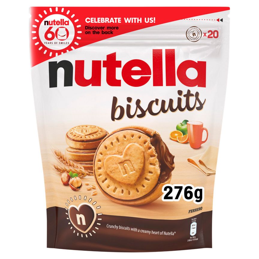 Nutella Biscuits Pouch - 20 biscuits