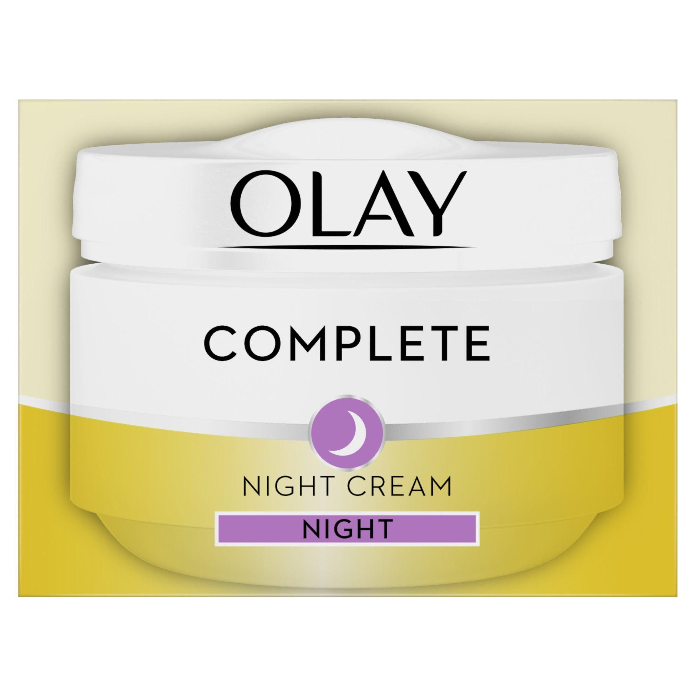 Olay Complete Moisturise &amp;amp; Glow Night Cream For Healthy Glowing Skin 50ml