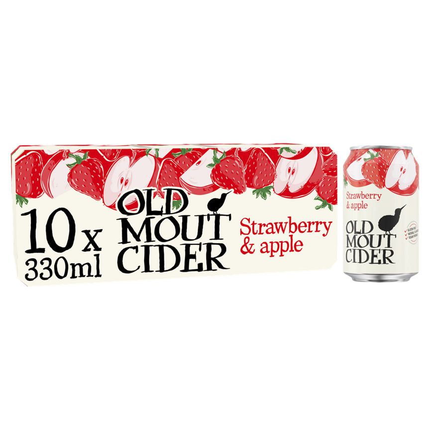 Old Mout Cider Strawberry &amp;amp; Apple Cider Cans