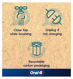 Oral-B Vitality Pro Black &amp;amp; Purple Electric Toothbrushes Duo Pack