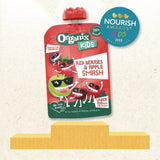 Organix KIDS Red Berries &amp;amp; Apple Smash Pouch    100g