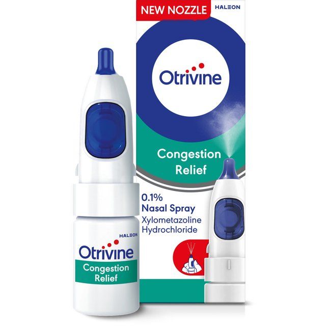 Otrivine Congestion Relief 0.1% Nasal Spray   10ml