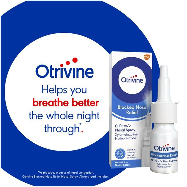 Otrivine Decongestant Adult Nasal Spray   10ml