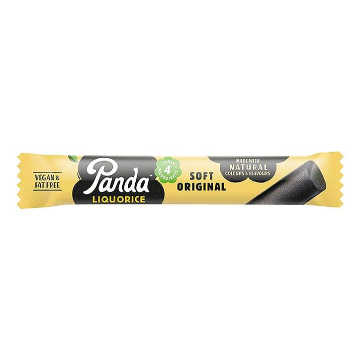 Panda Liquorice Raspberry 4 x 32g Bars Original / 4x32 g